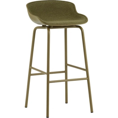 Normann Copenhagen Hyg Barstool 75 olive/synergy