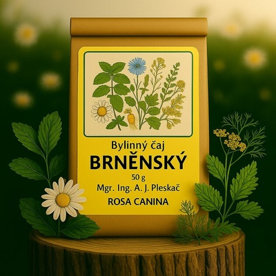 ROSA CANINA Bylinný Čaj Brněnský Pro Trávení a Klid 50 g
