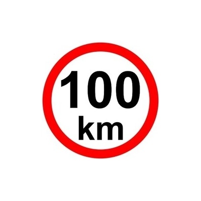 OSTATNÍ Omezení rychlosti – 100 km/hod (150mm)16878