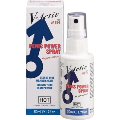 Hot V-Activ Penis Power Spray Men 50 ml