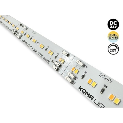 Kama Lights LED pásek L1000 24V Dual White 24W, metráž 1m (KL-L1000-24W-IP20)