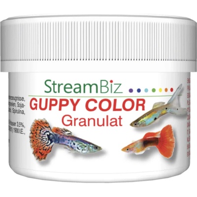 StreamBiz Guppy Colour Granulat 40 g