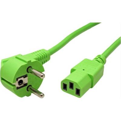 Roline Захранващ кабел PC C13 1.8m Green, Roline 19.08. 1013г (19.08. 1013) (19.08.1013)
