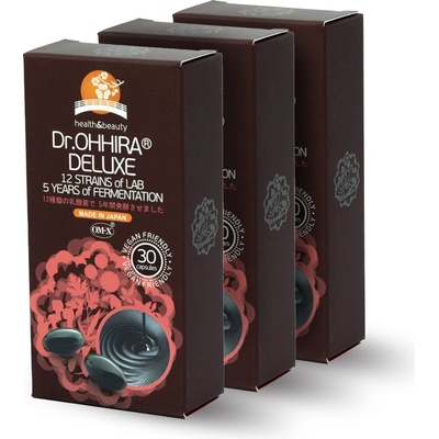 OM-X probiotiká Dr. Ohhira deluxe 30 kapsúl 3 balenia