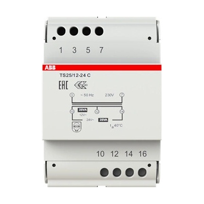 ABB MDRC-System pro M comp.TS2512-24C Transformátor bezpečnostní oddělovací 2CSM251043R0811