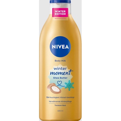 Nivea Winter Moment Shea butter /Zlatý obal/ telové mlieko 400 ml