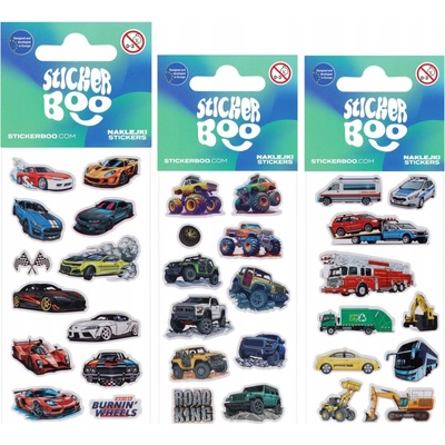 Klasické nálepky Sticker Boo