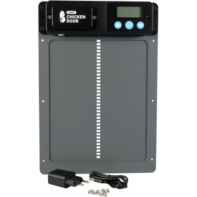 Automatická dvířka do kurníku, na adaptér 230 V – Hledejceny.cz