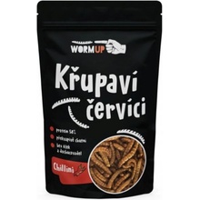 WormUP Křupaví červíci s chilli 20 g