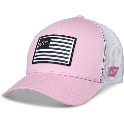 ALPINESTARS FLAG SNAP HAT ružová/biela