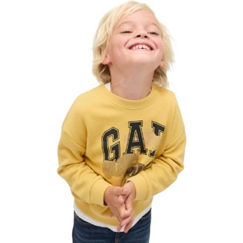 Image 1 of GAP V-frch oversized logo crew 2y
