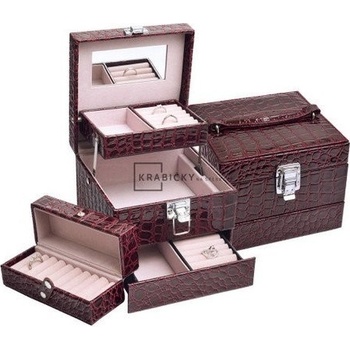 JKBox Bordo SP252 A10 šperkovnice