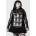 KILLSTAR дамска рокля KILLSTAR - Moody 2-Layer - Черен - KSRA004278