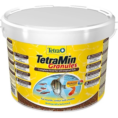 Tetra Tetramin Granules 10 l - Балансирана храна на гранули за тропически риби, 10литра/ 4.2 кг