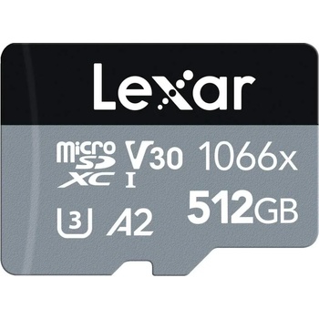 Image 1 of Lexar microsdxc Professional 1066x 512GB C10/UHS-I/U3/V30/A2 LMS1066512G-BNANG