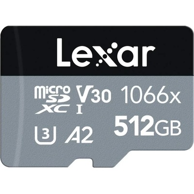 Lexar microsdxc Professional 1066x 512GB C10/UHS-I/U3/V30/A2 LMS1066512G-BNANG