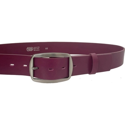 Penny Belts dámský kožený opasek 16253 fuchsiový
