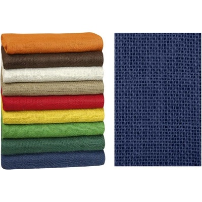 Bellatex Dekorační jutová plachetka Modrá 1,3 m x 3 m