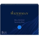Waterman 1507/7520070 Atramentové bombičky dlhé 8 ks modročierna