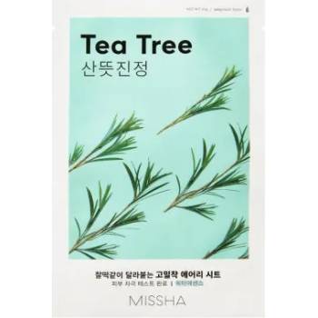 Image 1 of MISSHA Airy Fit Sheet Mask Tea Tree - Текстилна маска за лице с екстракт от чаено дърво 19гр