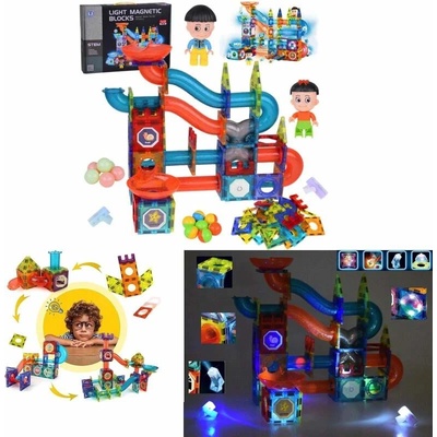 JOKO Guličková Dráha s LED svetlom 142ks