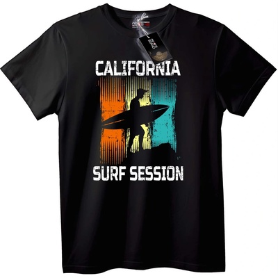 NOONEBRAND Тениска California Сърф сесия - 4XL, White