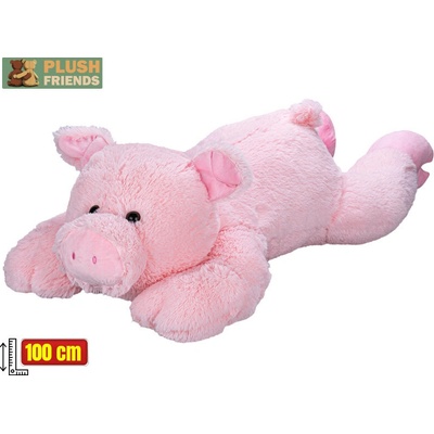Plush Friends prase ležící 0 m+ 100 cm
