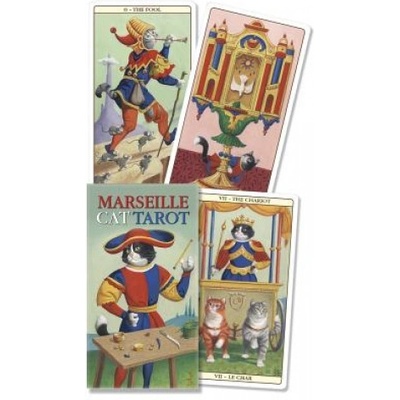 Llewellyn Worldwide Ltd Marseille Cat Tarot | Lo Scarabeo