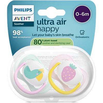 Philips Avent Ultra Air SCF080/24, 0-6 м. , 2 броя (SCF080/24)