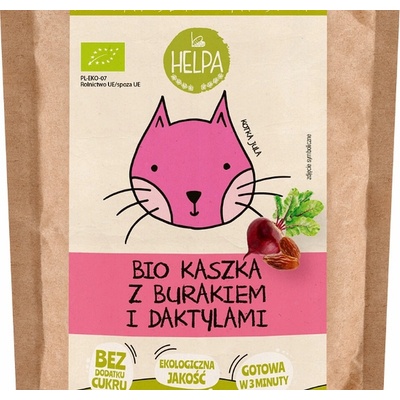 Helpa Kaše z červené řepy a datlí 200 g Bio