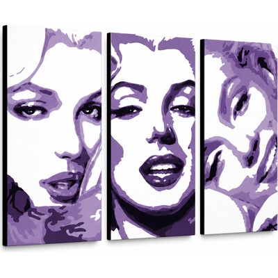 Ručne maľovaný POP Art obraz Marilyn Monroe - 90x60 cm