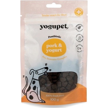 Yogupet Snack pre psov s bravčovým mäsom a jogurtom 100 g