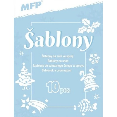 Šablony na sníh ve spreji 10 motivů