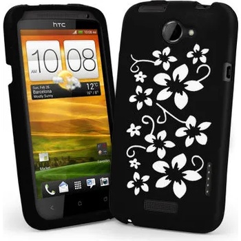 Image 1 of HTC One X Flora Силиконов Калъф + Протектор