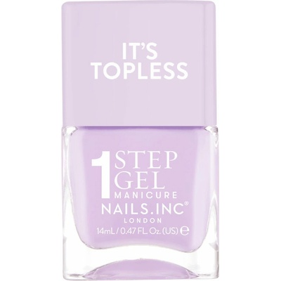 Nails Inc. London It's Topless Gel Nail Polish 14 ml, Hailey