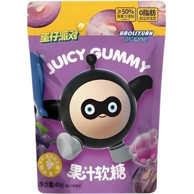 Haoliyuan Juice Gummies Grape 40 g