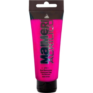 Maimeri Acrilico АКРИЛНА боя Fluorescent Pink 215 200 ml 1 бр (M0924215)