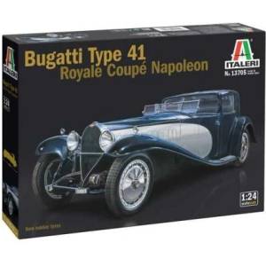 Italeri Комплект модел автомобил 13705 - Bugatti Type 41 Royale Coupé Napoleon (1: 24)