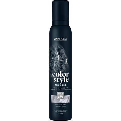 Indola Color Mousse pena strieborná 200 ml