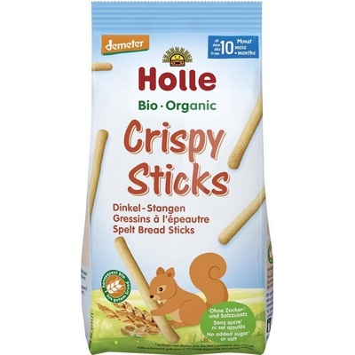 Holle Bio špaldové chrumkavé tyčinky od 10. mesiaca demeter 80 g