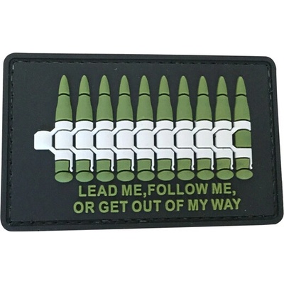 WARAGOD Lead me PVC nášivka
