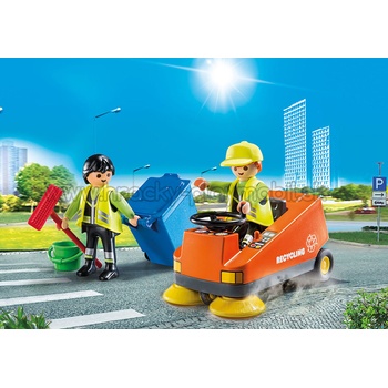 Playmobil 70203 Zametací stroj