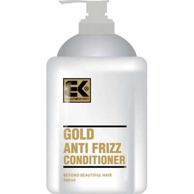 Brazil Keratin Gold Antifrizz hydratačný Conditioner so zlatom keratínom 500 ml