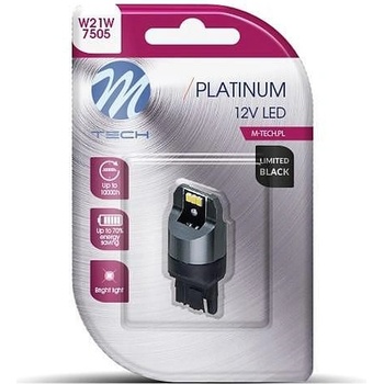 m-tech LED LB844 W21W 6xSMD3020 White крушка (LB844W-01B)