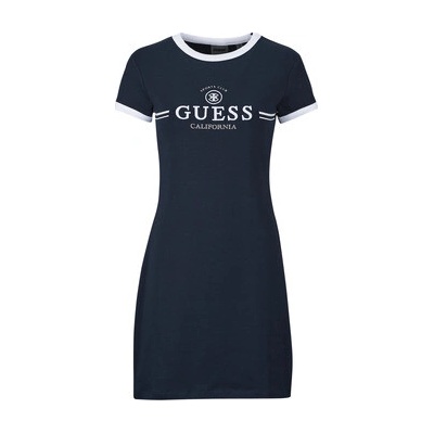Guess Mila Ss Short Dress námornícka modrá