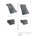 FroGum Гумени стелки Frogum за Mercedes C класа W203 2000-2007 г (pa 0785-51267)