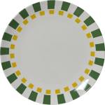 Kitchen goods ЧИНИЯ ПОРЦЕЛАН 874464 Ø26.9х2.7см БЯЛА С РАЙЕ (874464)