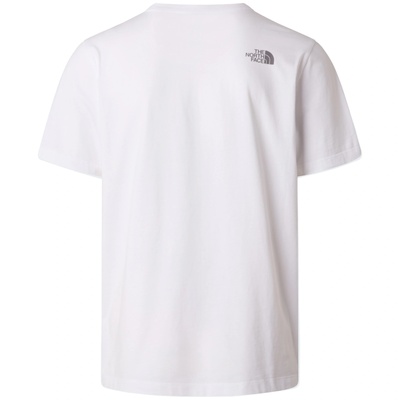 The North Face M Mountain Line Regular Short Sleeve Tee-Graphic Размер: L / Цвят: бял