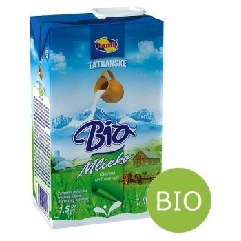 Tami Bio UHT Tatranské mléko 1,5% 1 l