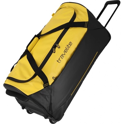 Travelite Basics Trolley Travel Bag Black/yellow 97 L